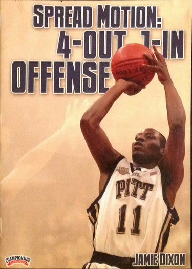 Spread Motion: 4 Out, 1 In Offense by Jamie Dixon Instructional Basketball Coaching Video